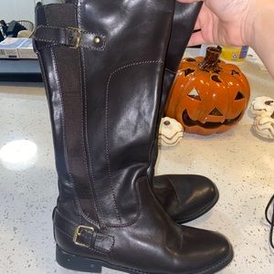 Ivanka Trump Brown Knee Boots